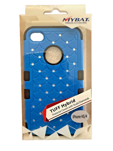 Apple iphone blue - apple, 4s