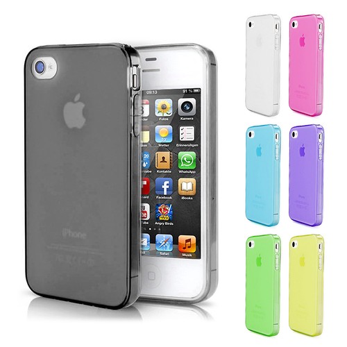 Tpu case iphone - 4s, silicone